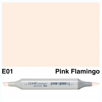 Copic Sketch E01-Pink Flamingo