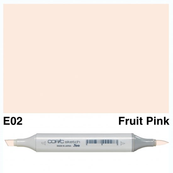 Copic Sketch E02-Fruit Pink - Click Image to Close
