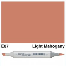 Copic Sketch E07-Light Mahogany