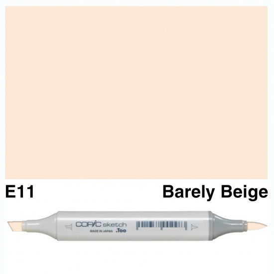 Copic Sketch E11-Bareley Beige - Click Image to Close