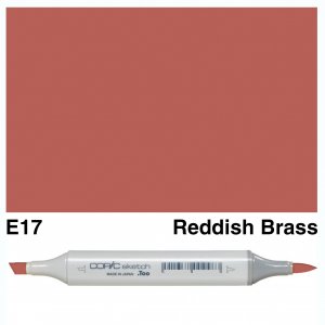 Copic Sketch E17-Reddish Brass