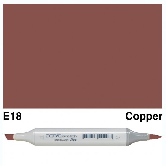 Copic Sketch E18-Copper - Click Image to Close
