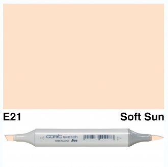 Copic Sketch E21- Soft Sun