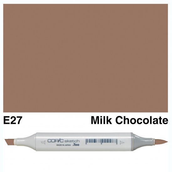 Copic Sketch E27- Milk Chocolate - Click Image to Close