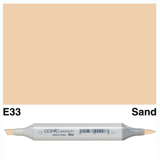 Copic Sketch E33-Sand - Click Image to Close