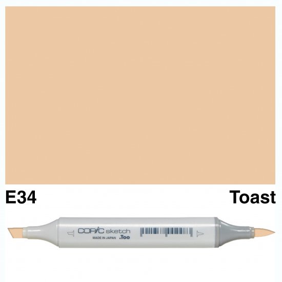 Copic Sketch E34- Toast - Click Image to Close