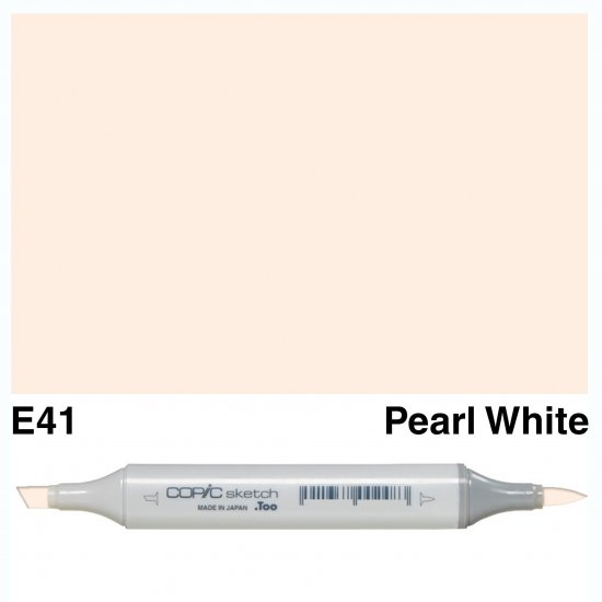 Copic Sketch E41-Pearl White - Click Image to Close