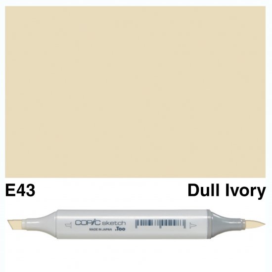 Copic Sketch E43-Dull Ivory - Click Image to Close