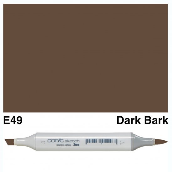 Copic Sketch E49-Dark Bark - Click Image to Close