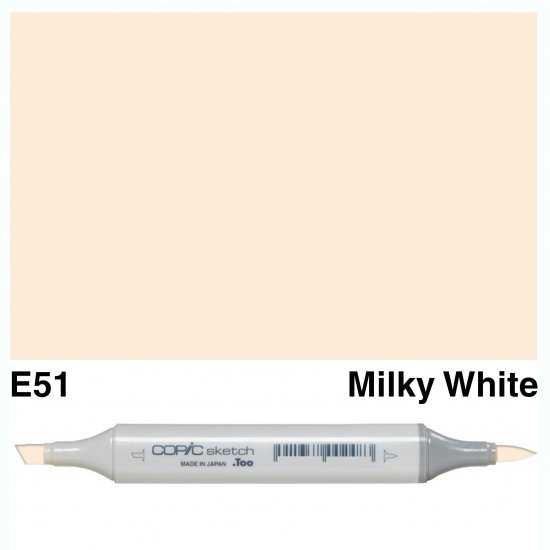 Copic Sketch E51-Milky White - Click Image to Close