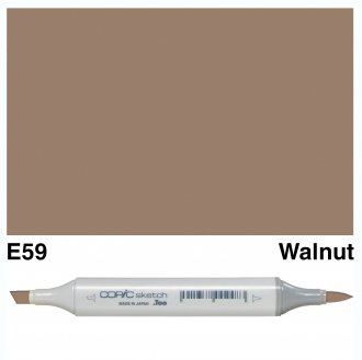 Copic Sketch E59-Walnut