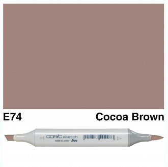Copic Sketch E74-Cocoa Brown