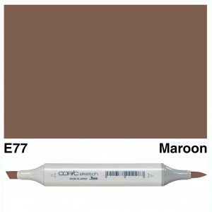 Copic Sketch E77-Maroon