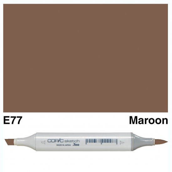 Copic Sketch E77-Maroon - Click Image to Close