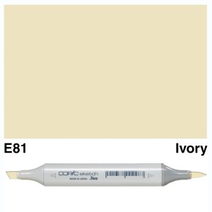 Copic Sketch E81-Ivory