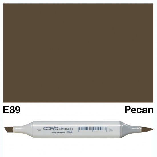 Copic Sketch E89-Pecan - Click Image to Close