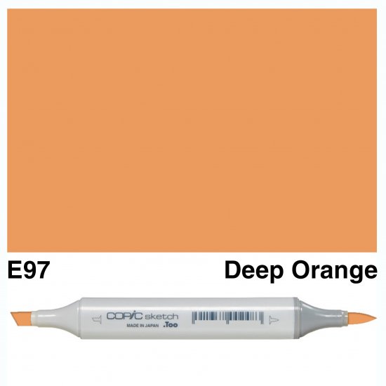 Copic Sketch E97-Deep Orange - Click Image to Close