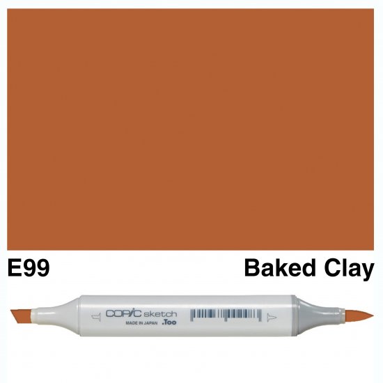 Copic Sketch E99-Baked Clay - Click Image to Close