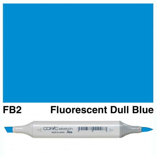 Copic Sketch FB2-Fluorescent Dull Blue - Click Image to Close