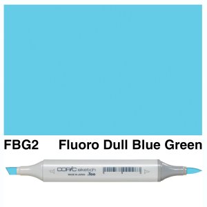 Copic Sketch FBG2-Fluoro Dull Blue Green