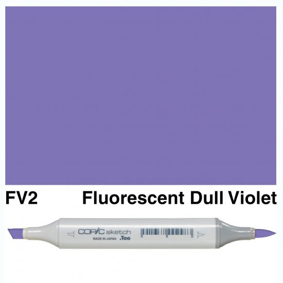 Copic Sketch FV2-Fluorescent Dull Violet - Click Image to Close