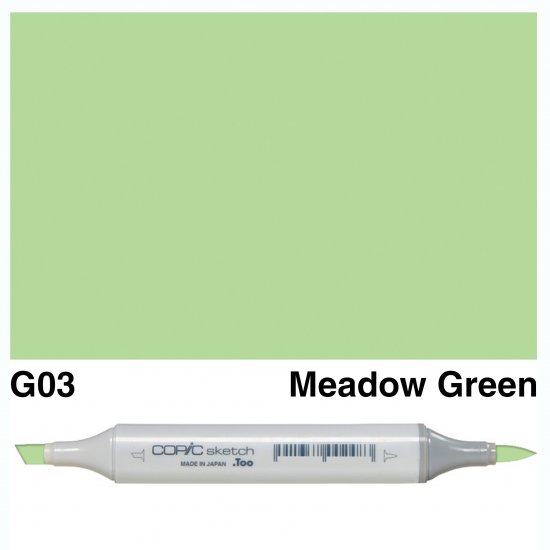 Copic Sketch G03-Meadow Green - Click Image to Close