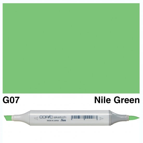 Copic Sketch G07-Nile Green - Click Image to Close