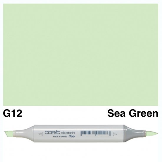 Copic Sketch G12-Sea Green - Click Image to Close