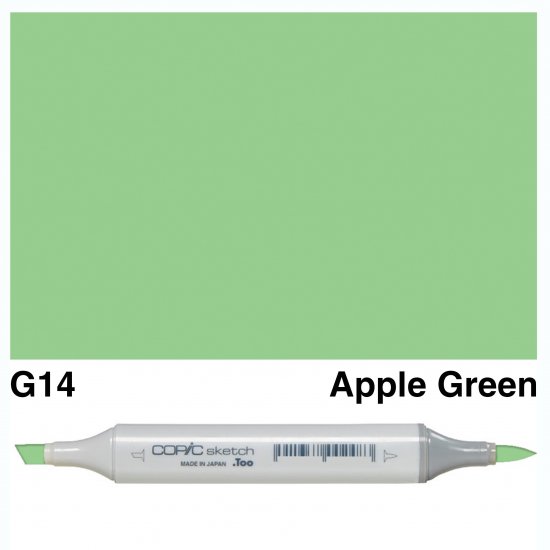 Copic Sketch G14-Apple Green - Click Image to Close