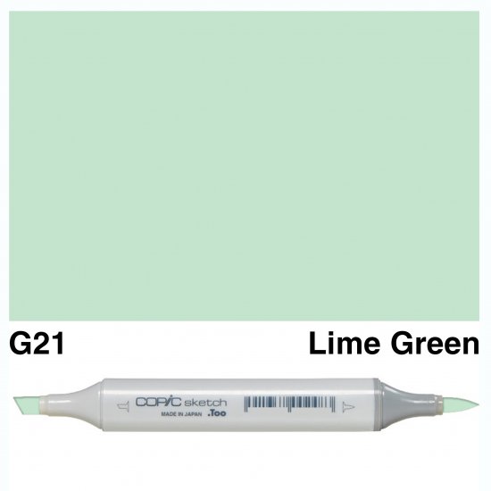 Copic Sketch G21-Lime Green - Click Image to Close