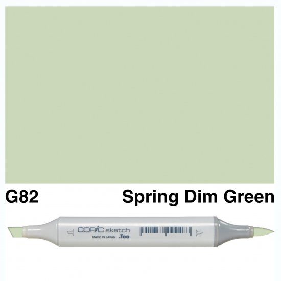 Copic Sketch G82-Spring Dim Green - Click Image to Close