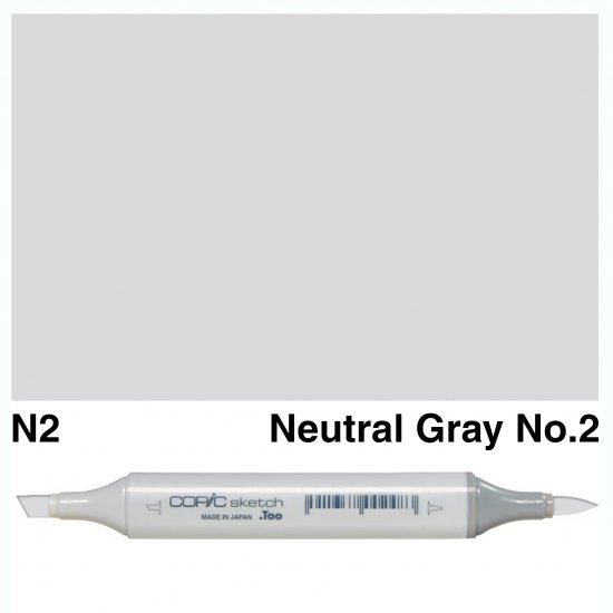 Copic Sketch N2-Neutral Gray No.2 - Click Image to Close