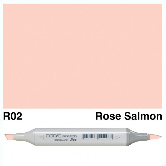 Copic Sketch R02- Rose Salmon - Click Image to Close