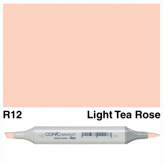 Copic Sketch R12-Light Tea Rose - Click Image to Close