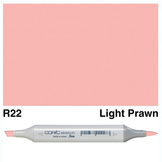 Copic Sketch R22-Light Prawn - Click Image to Close