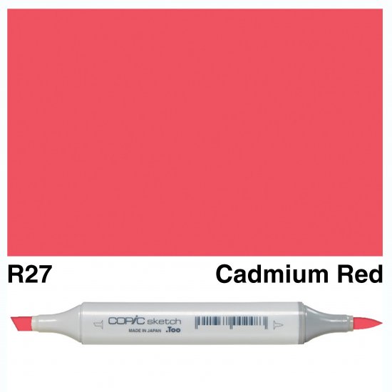 Copic Sketch R27-Cadmium Red - Click Image to Close