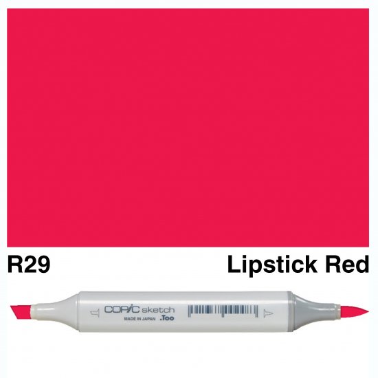 Copic Sketch R29-Lipstick Red - Click Image to Close