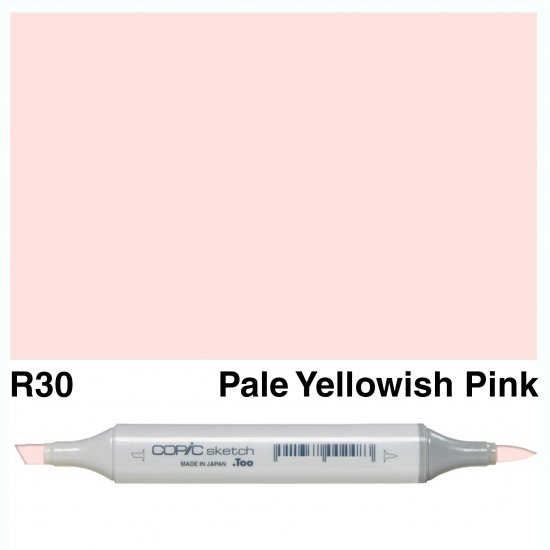 Copic Sketch R30-Pale Yellowish Pink - Click Image to Close