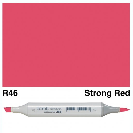 Copic Sketch R46-Strong Red - Click Image to Close