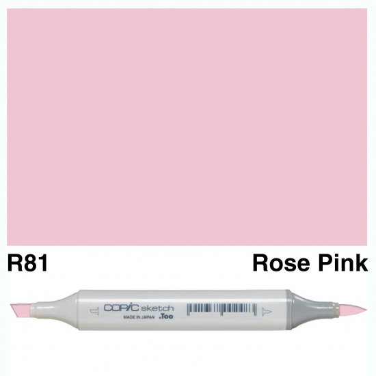 Copic Sketch R81-Rose Pink - Click Image to Close