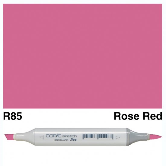 Copic Sketch R85-Rose Red - Click Image to Close