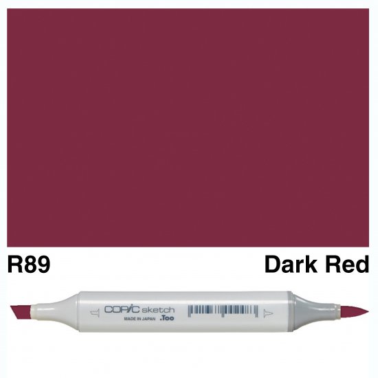 Copic Sketch R89-Dark Red - Click Image to Close