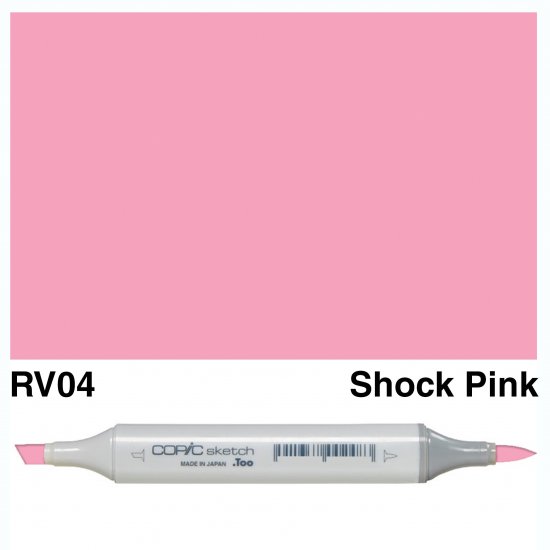 Copic Sketch RV04-Shock Pink - Click Image to Close