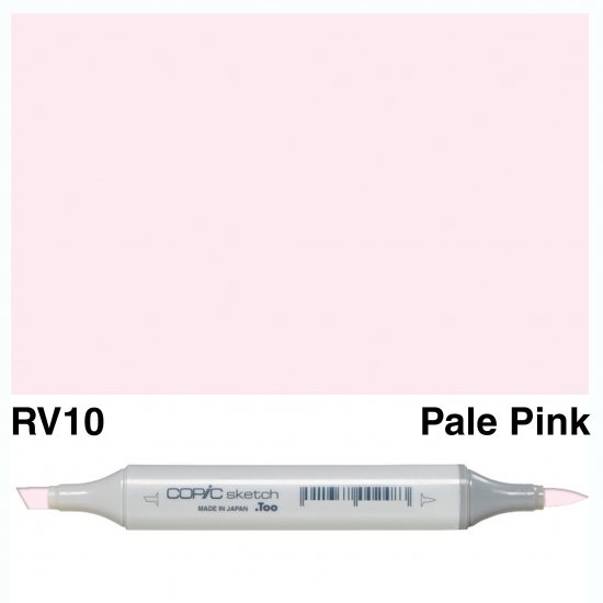 Copic Sketch RV10-Pale Pink - Click Image to Close