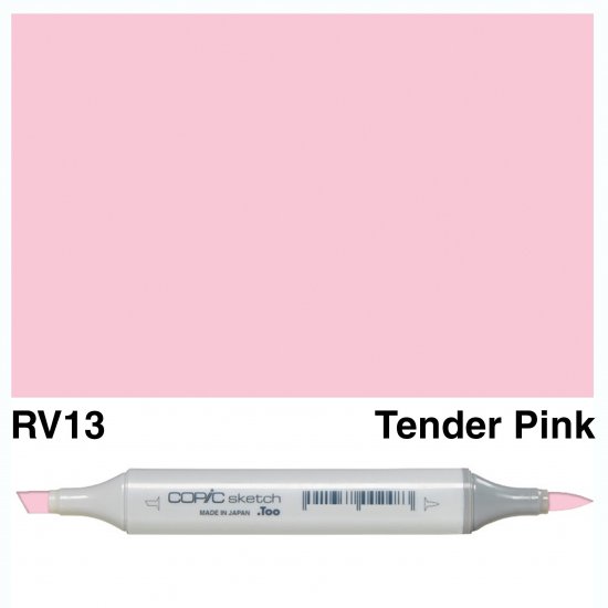 Copic Sketch RV13-Tender Pink - Click Image to Close