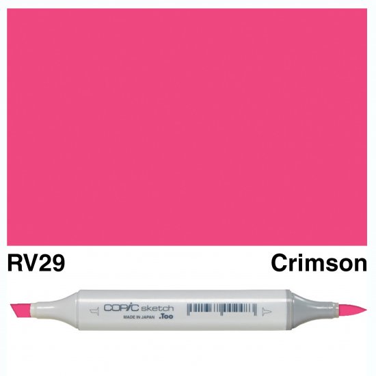 Copic Sketch RV29-Crimson - Click Image to Close