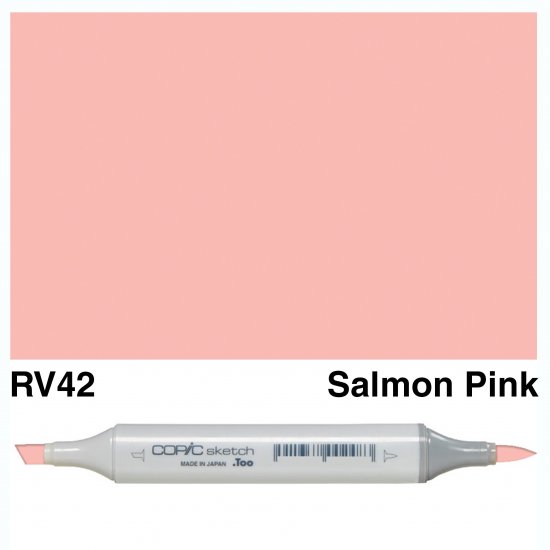 Copic Sketch RV42-Salmon Pink - Click Image to Close