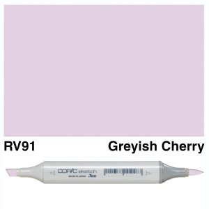 Copic Sketch RV91-Graysh Cherry
