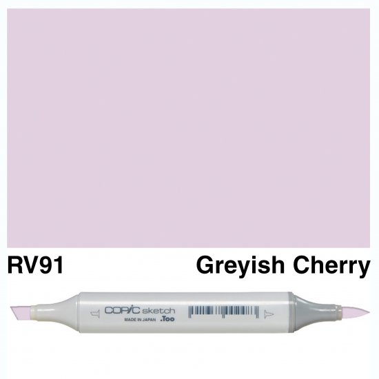 Copic Sketch RV91-Graysh Cherry - Click Image to Close
