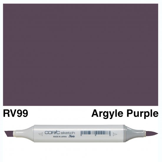 Copic Sketch RV99-Argyle Purple - Click Image to Close